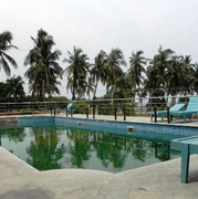 Soorya beach resort at pondicherry swimming pool